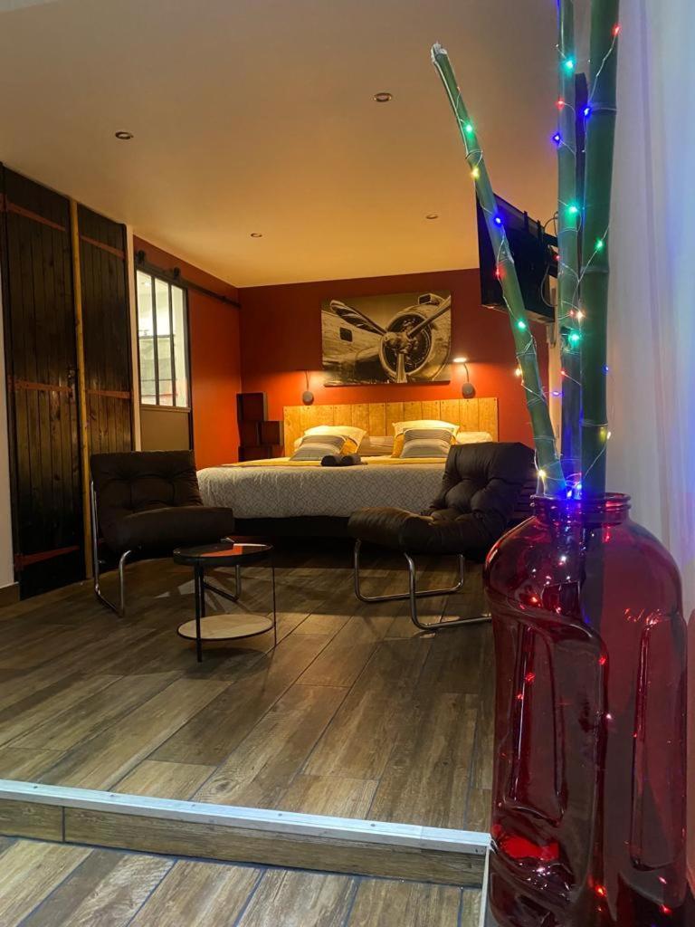 B&B La Vieille Source Saint-Martin-dʼArdèche 部屋 写真